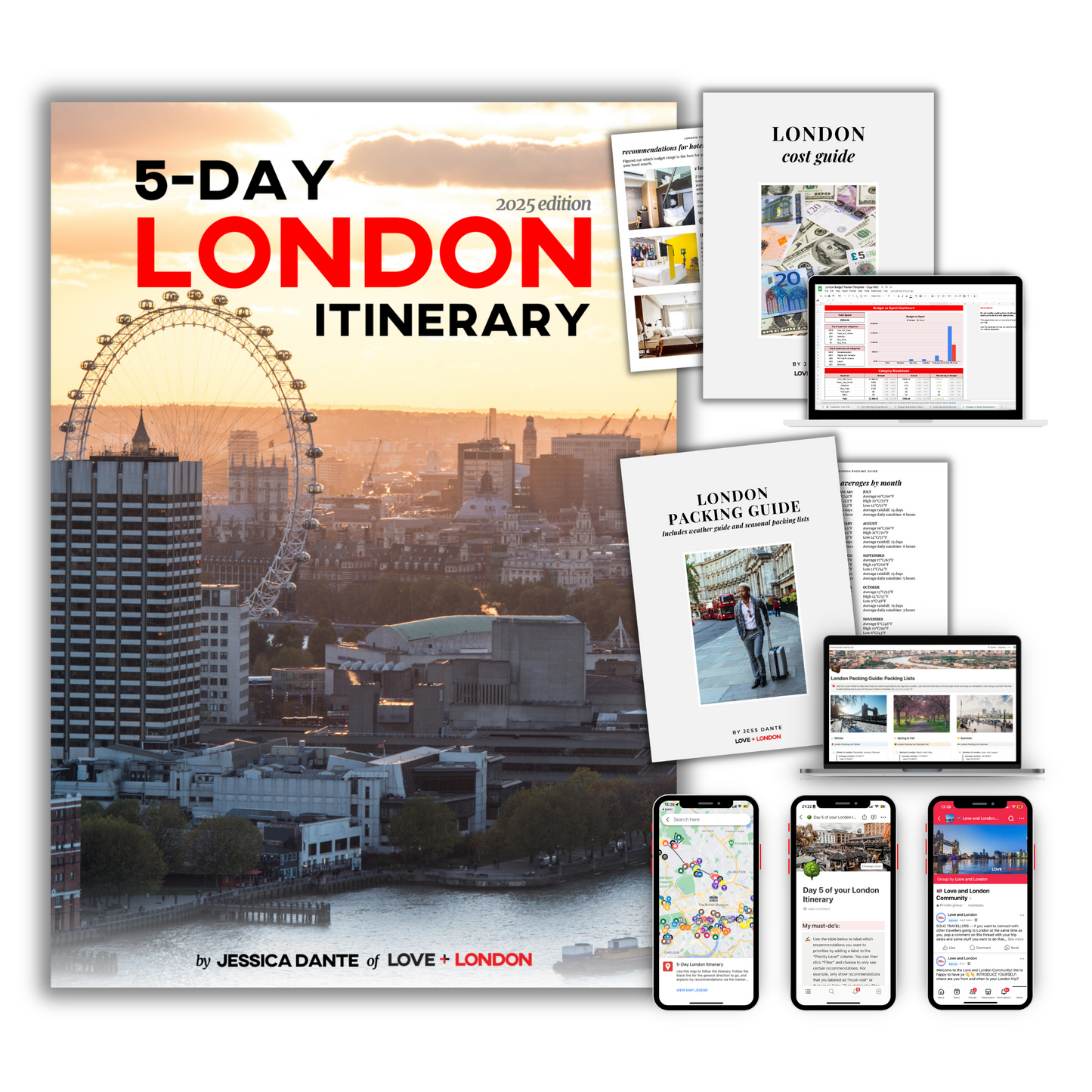 5-Day London Itinerary 2025 (Bonus Package)