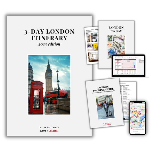 3-Day London Itinerary 2023 (Bonus Package)
