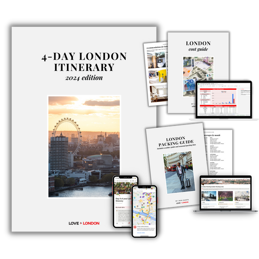 4-Day London Itinerary 2024 (Bonus Package)