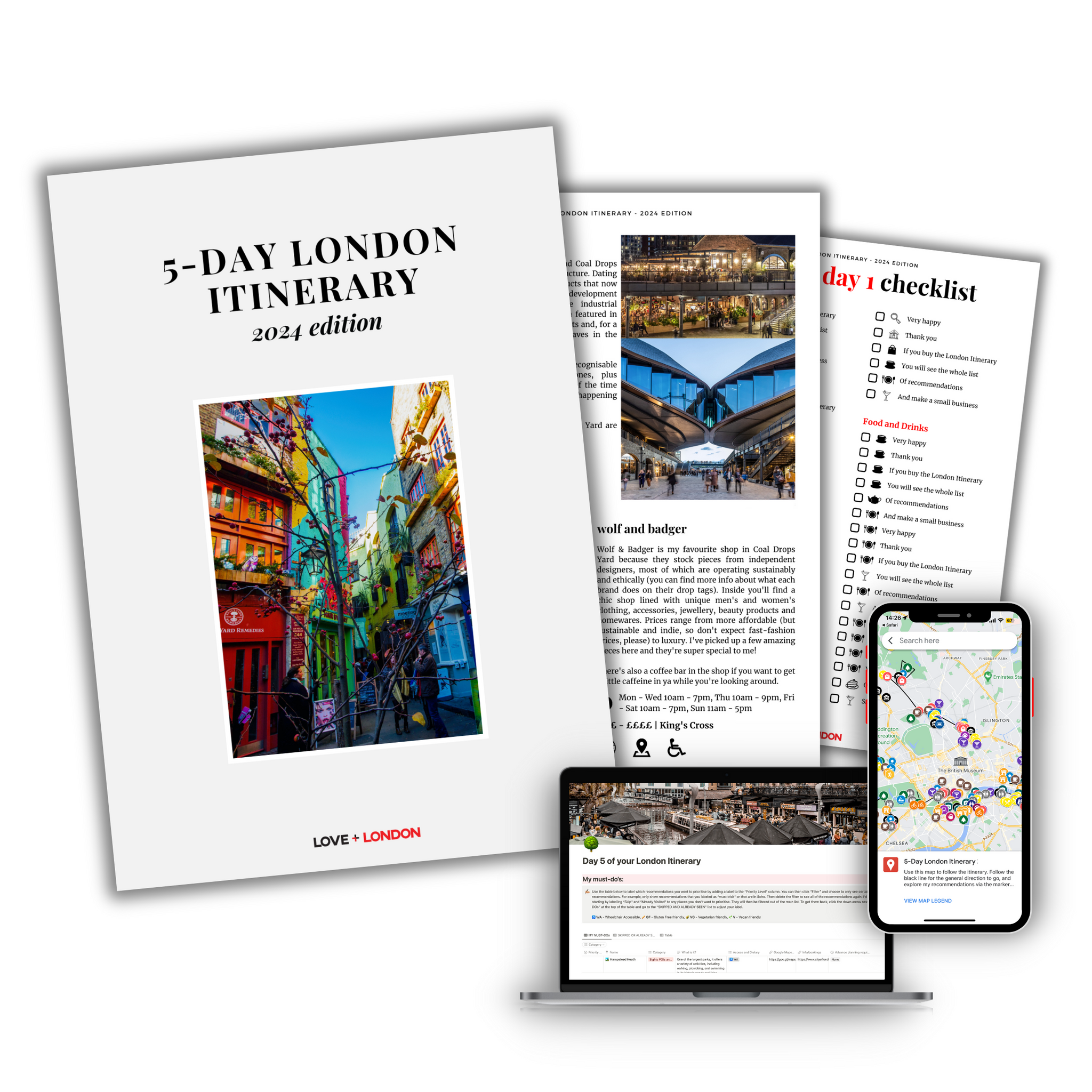 5-Day London Itinerary 2024 - Love and London