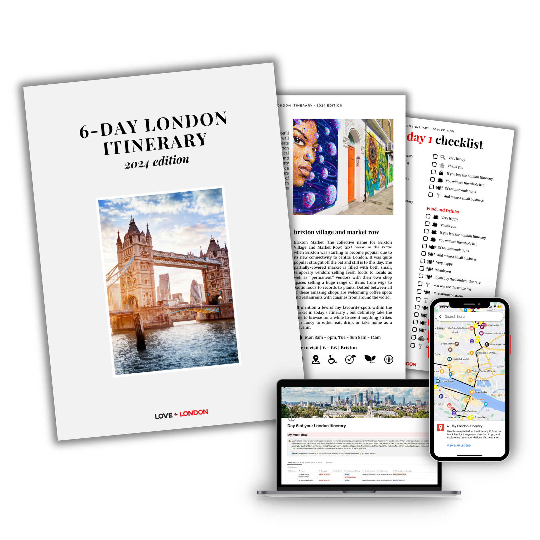 6-Day London Itinerary 2024 - Love and London