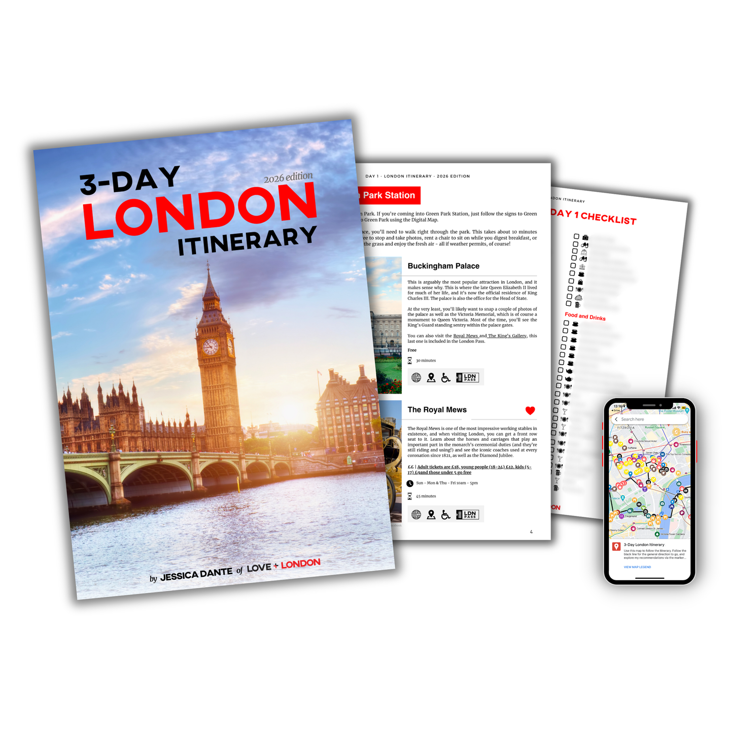 [Pre-Order] 3-Day London Itinerary 2026