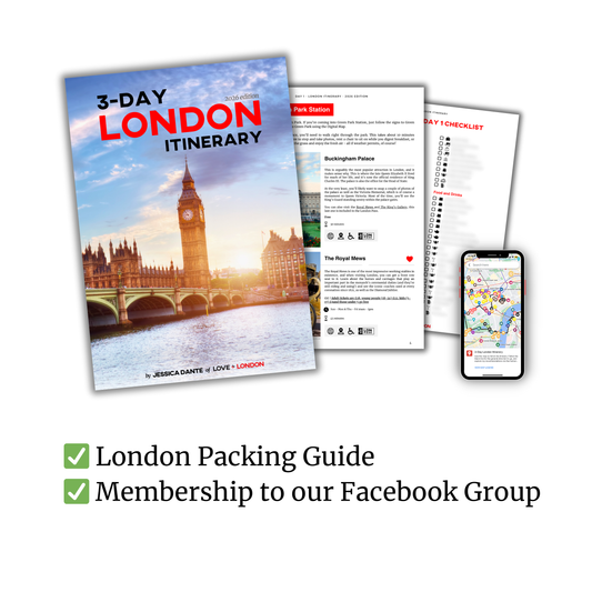 [Pre-Order] 3-Day London Itinerary 2026 (Bonus Package)