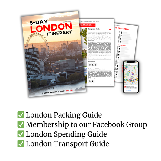 [Pre-Order] 5-Day London Itinerary 2026 (Bonus Package)