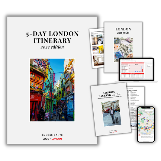 5-Day London Itinerary 2023 (Bonus Package)
