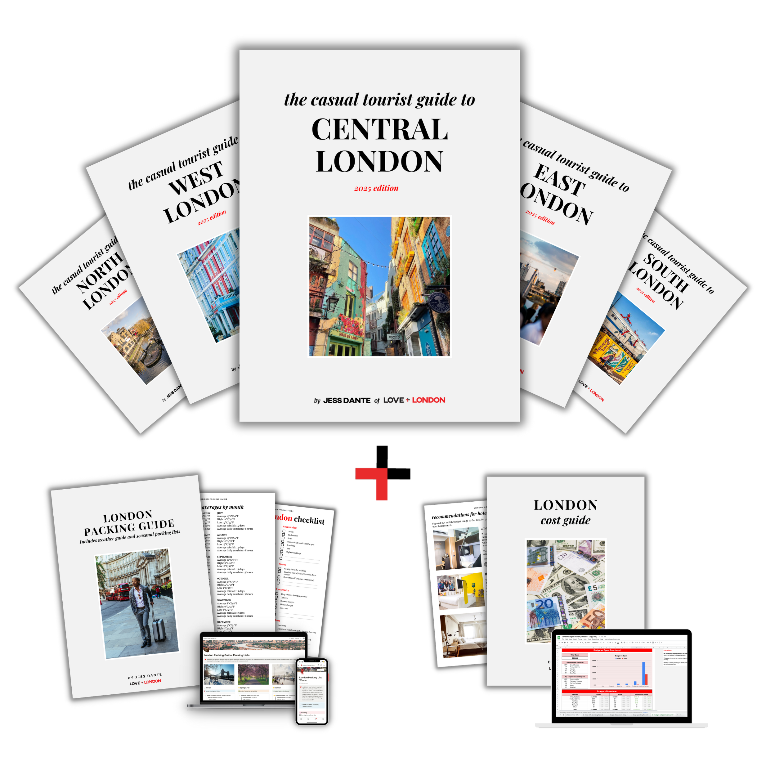 The Casual Tourist Guides + Bonus Guides 2025