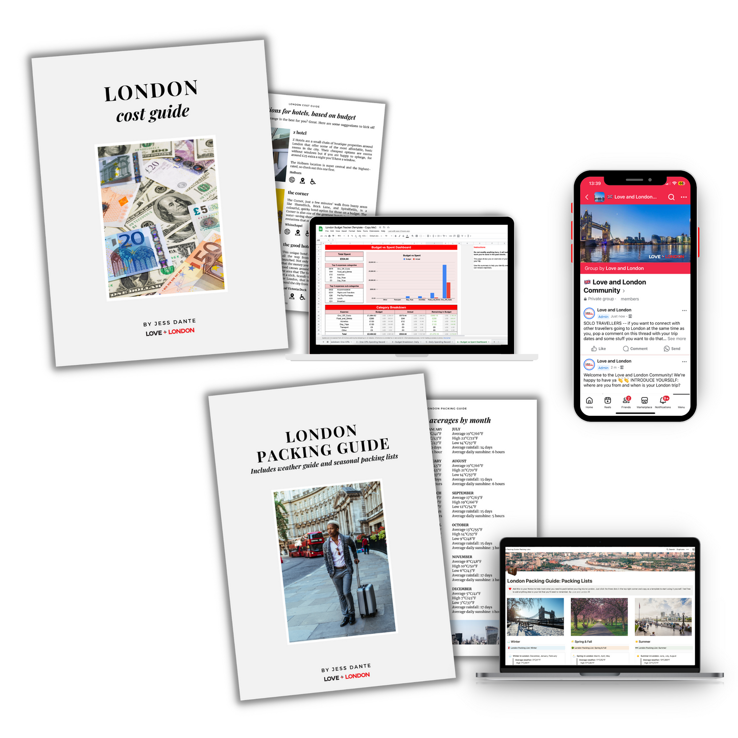 Bonus Guides Bundle - Love and London