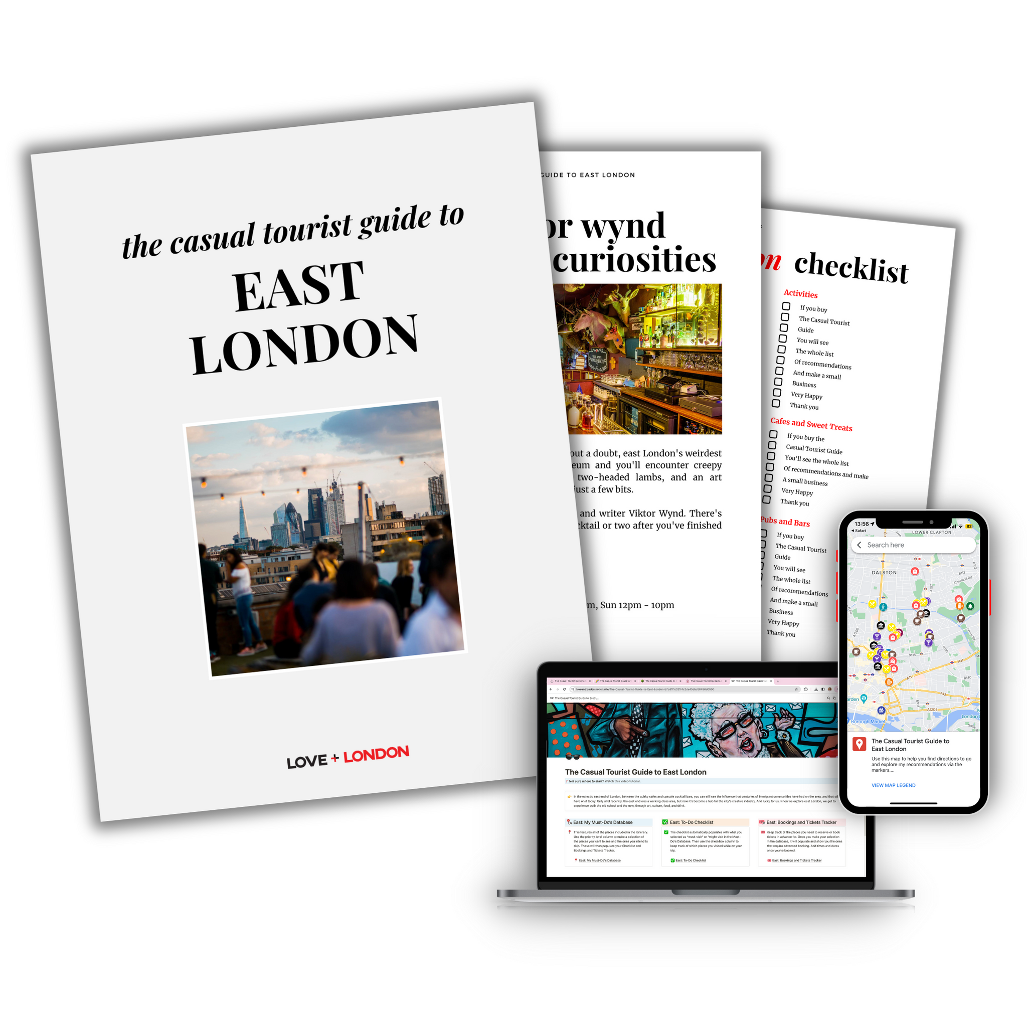 The Casual Tourist Guide to East London 2024 - Love and London