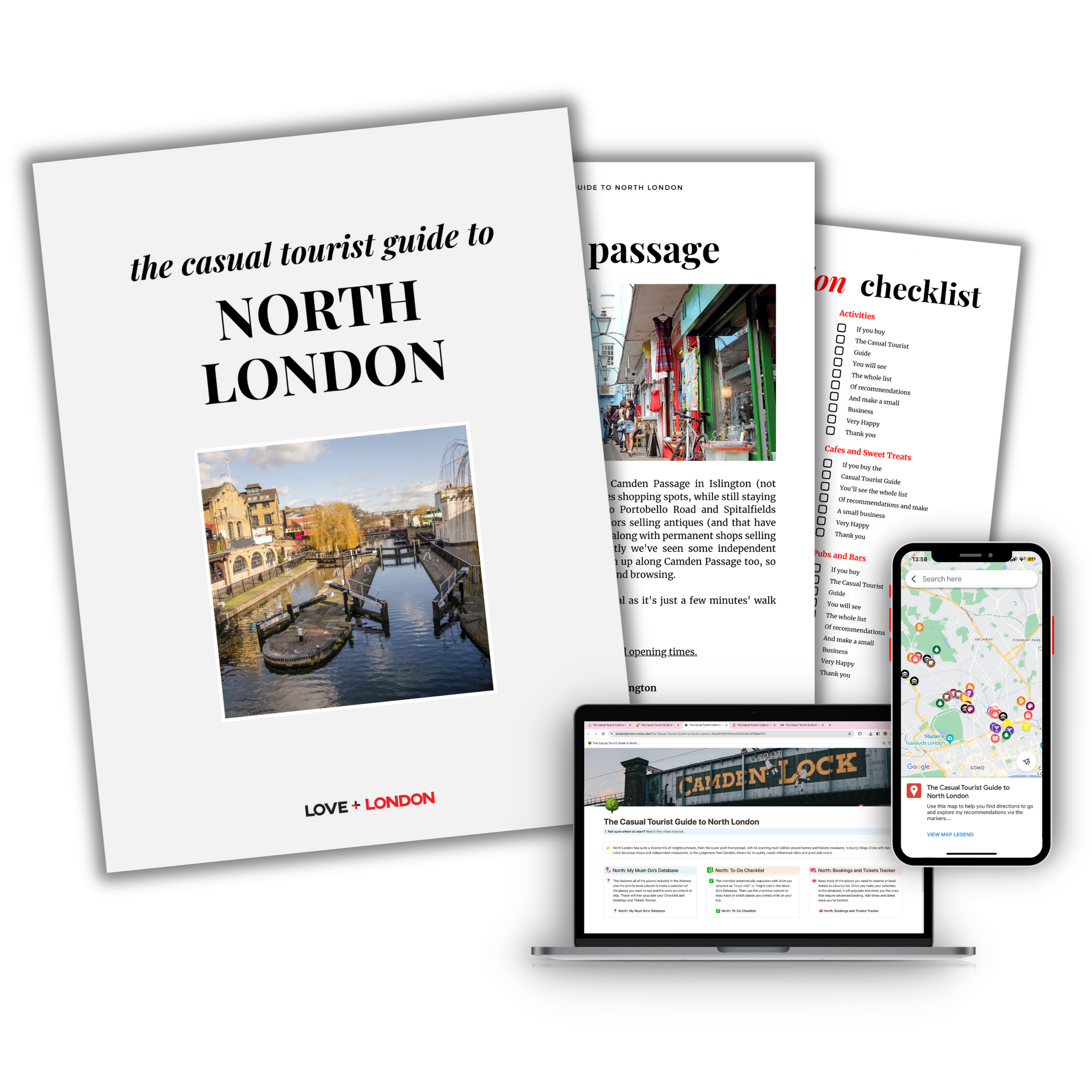 The Casual Tourist Guide to North London 2024 - Love and London