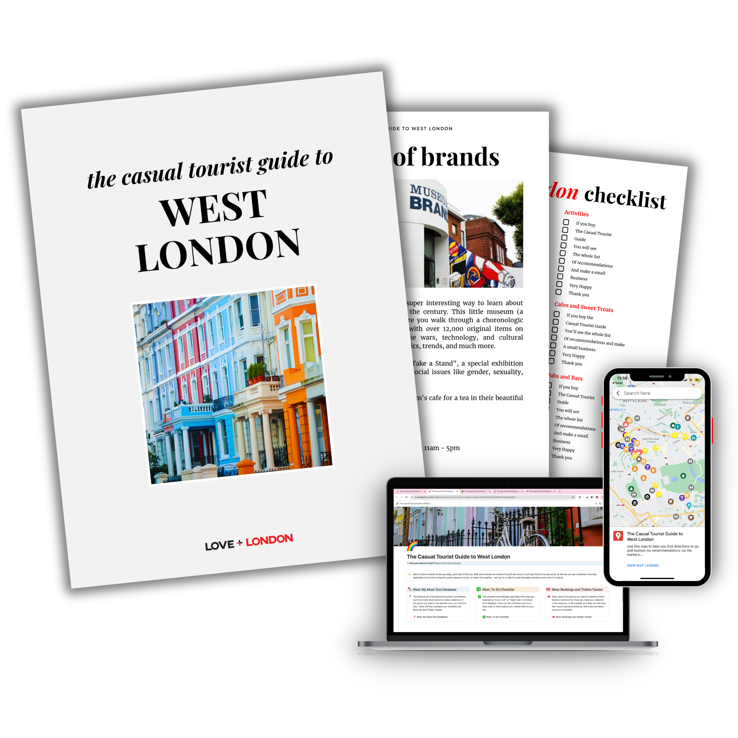 The Casual Tourist Guide to West London 2024 - Love and London