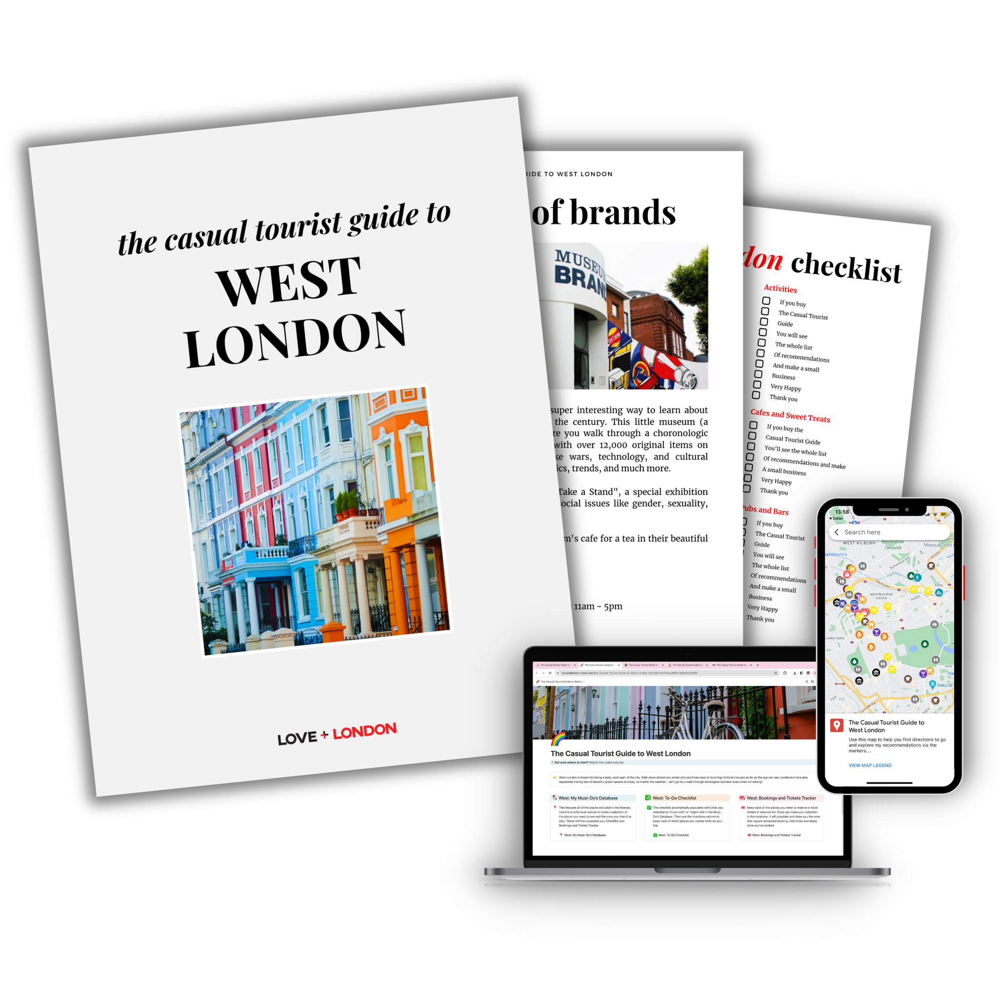 The Casual Tourist Guide to West London 2024 - Love and London