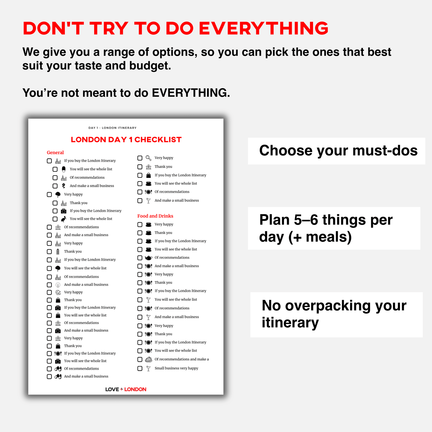 5-Day London Itinerary 2026 (Bonus Package)