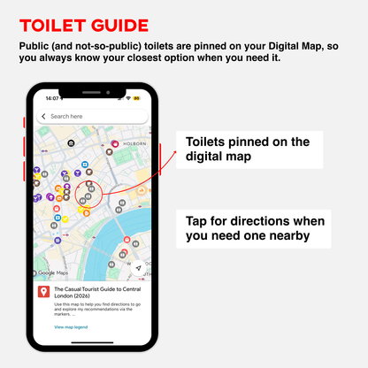 The Casual Tourist Guide to Central London 2026