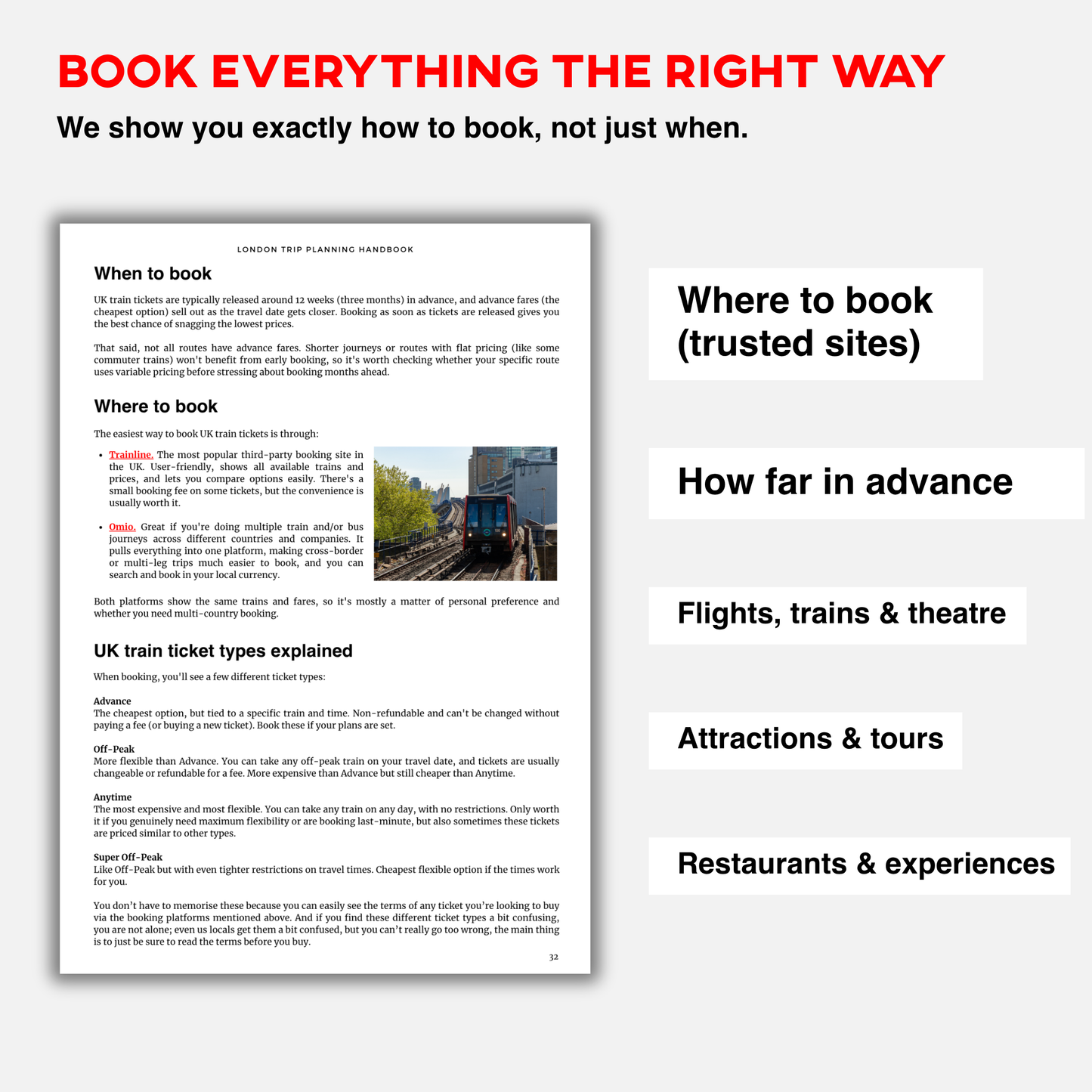 London Trip Planning Handbook