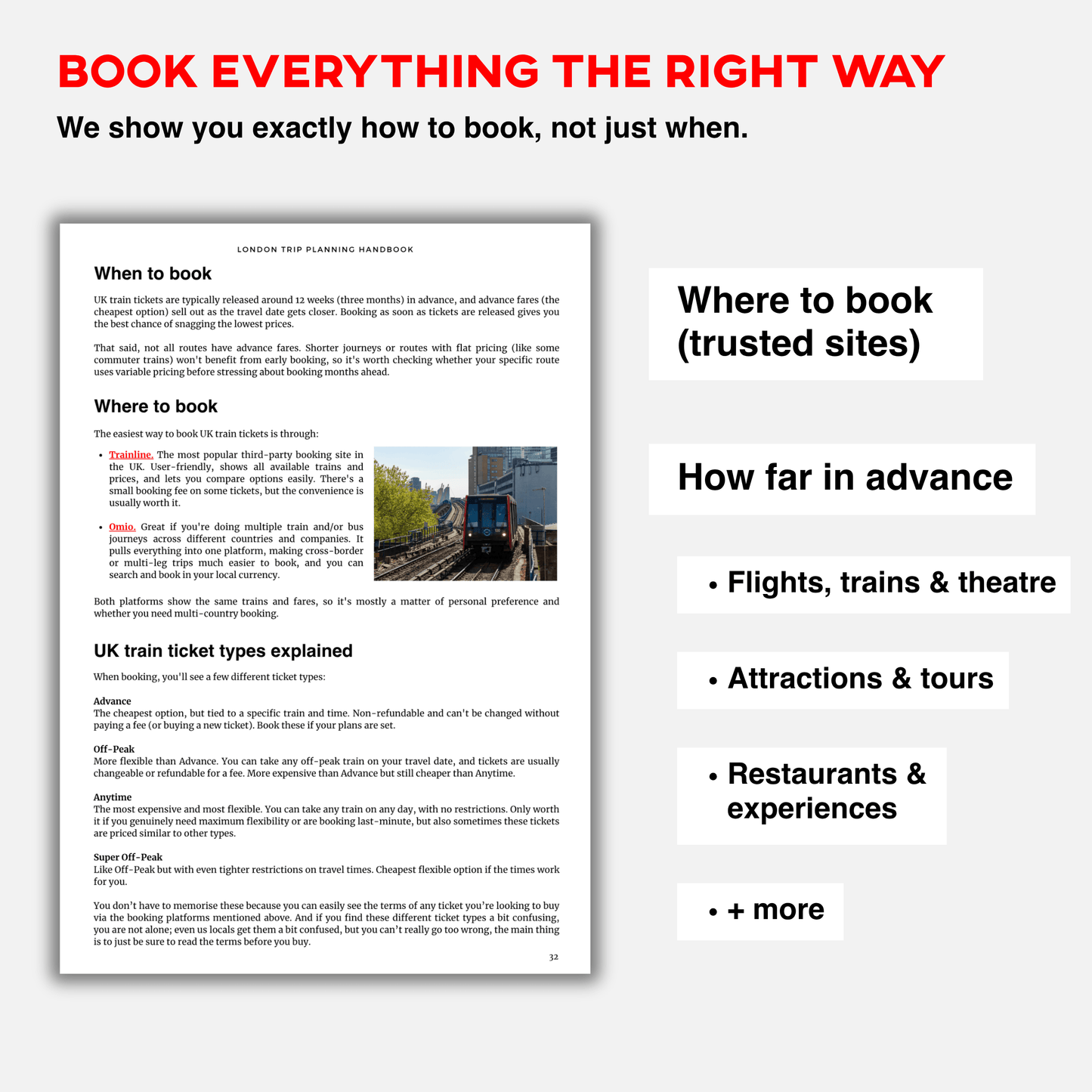 London Trip Planning Handbook
