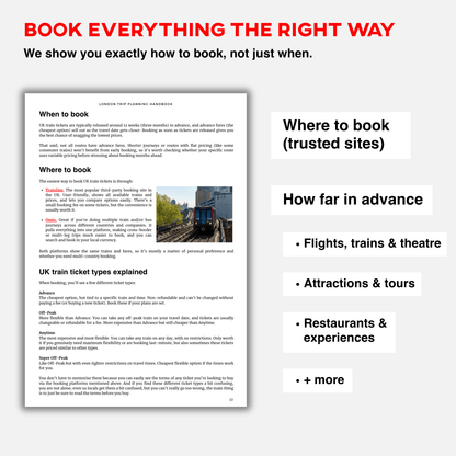 London Trip Planning Handbook
