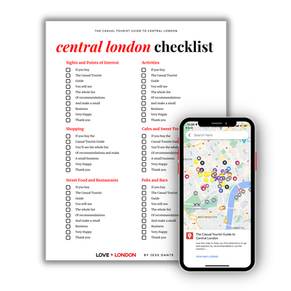 The Casual Tourist Guide to Central London